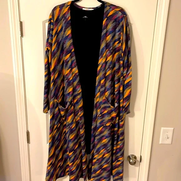 NWT XL Lularoe Sarah Duster Cardigan - Picture 1 of 13